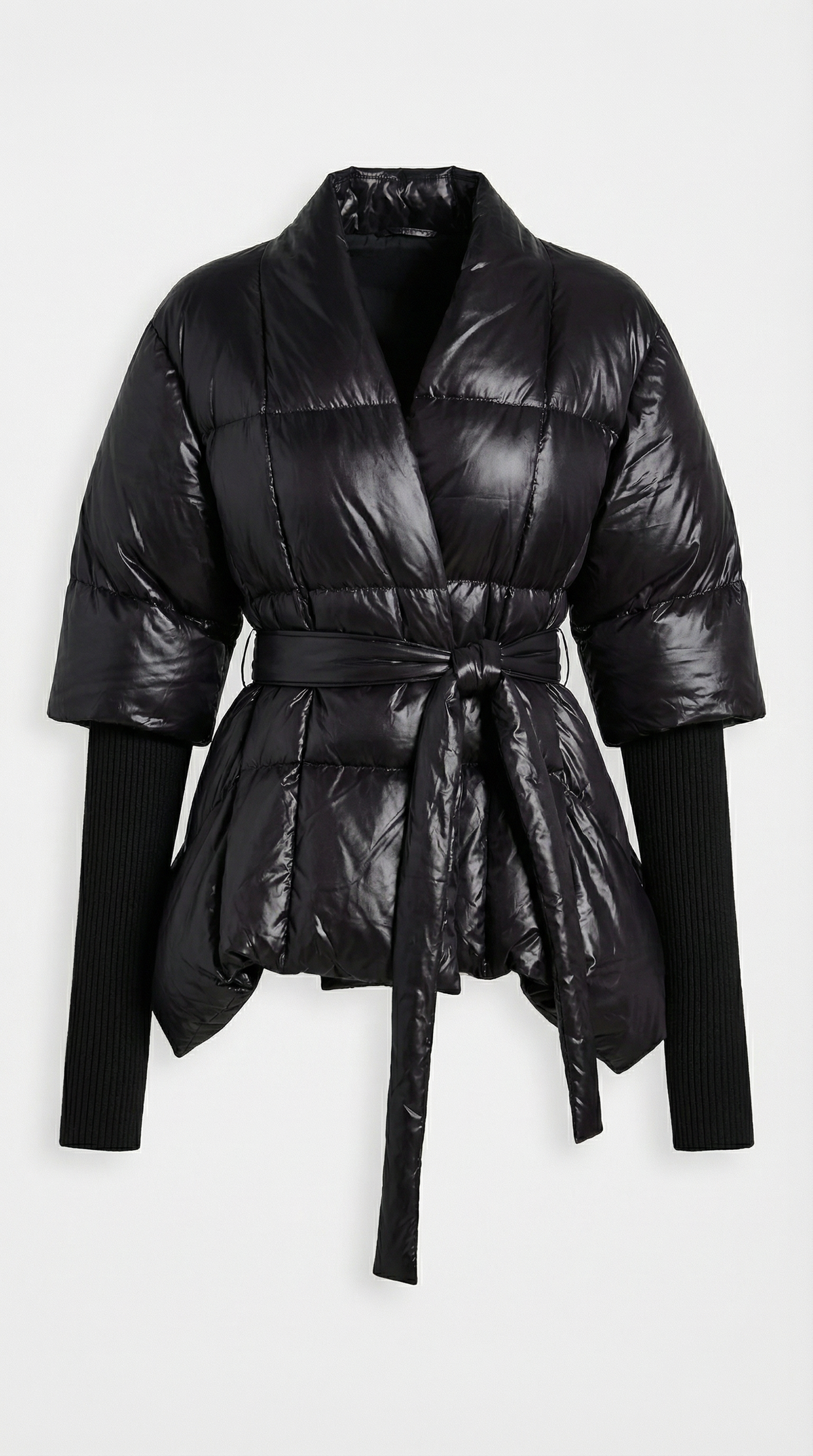 CHAQUETA CRUZADA DE PLUMON