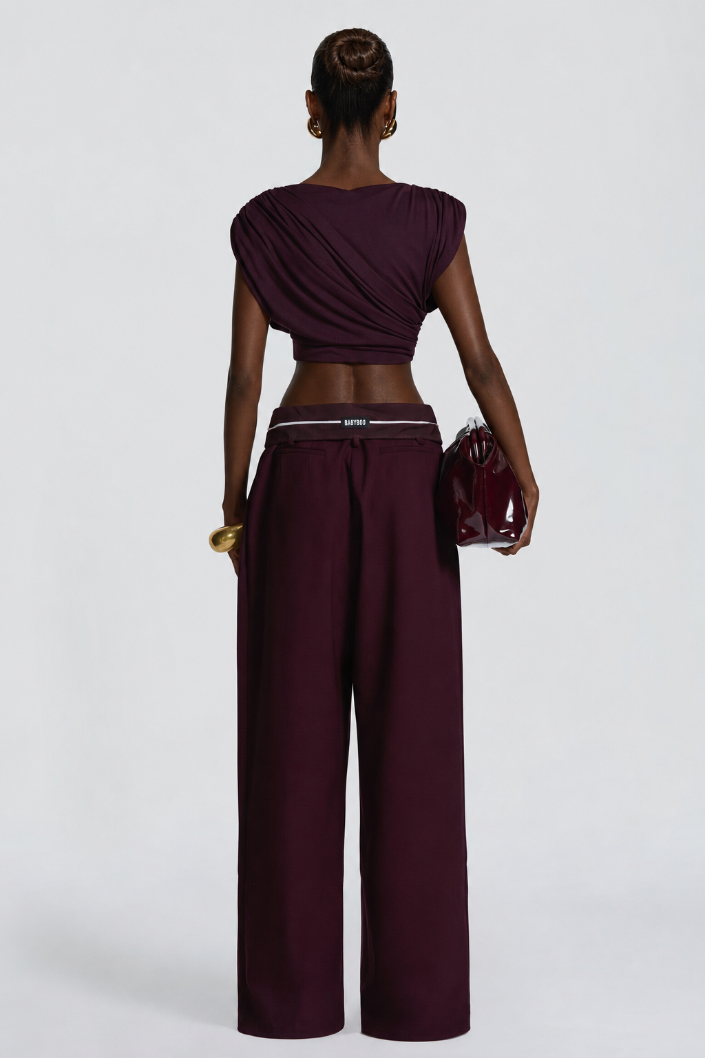 PANTALON DE SASTRE MORADO