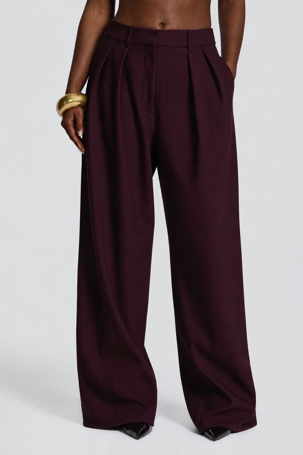 PANTALON DE SASTRE MORADO