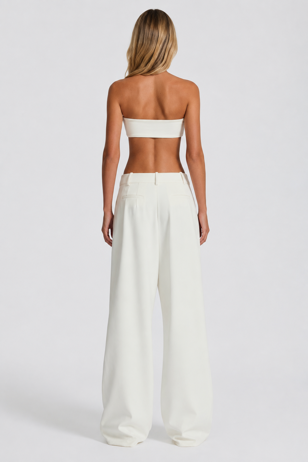 PANTALON DE SASTRE MARFIL