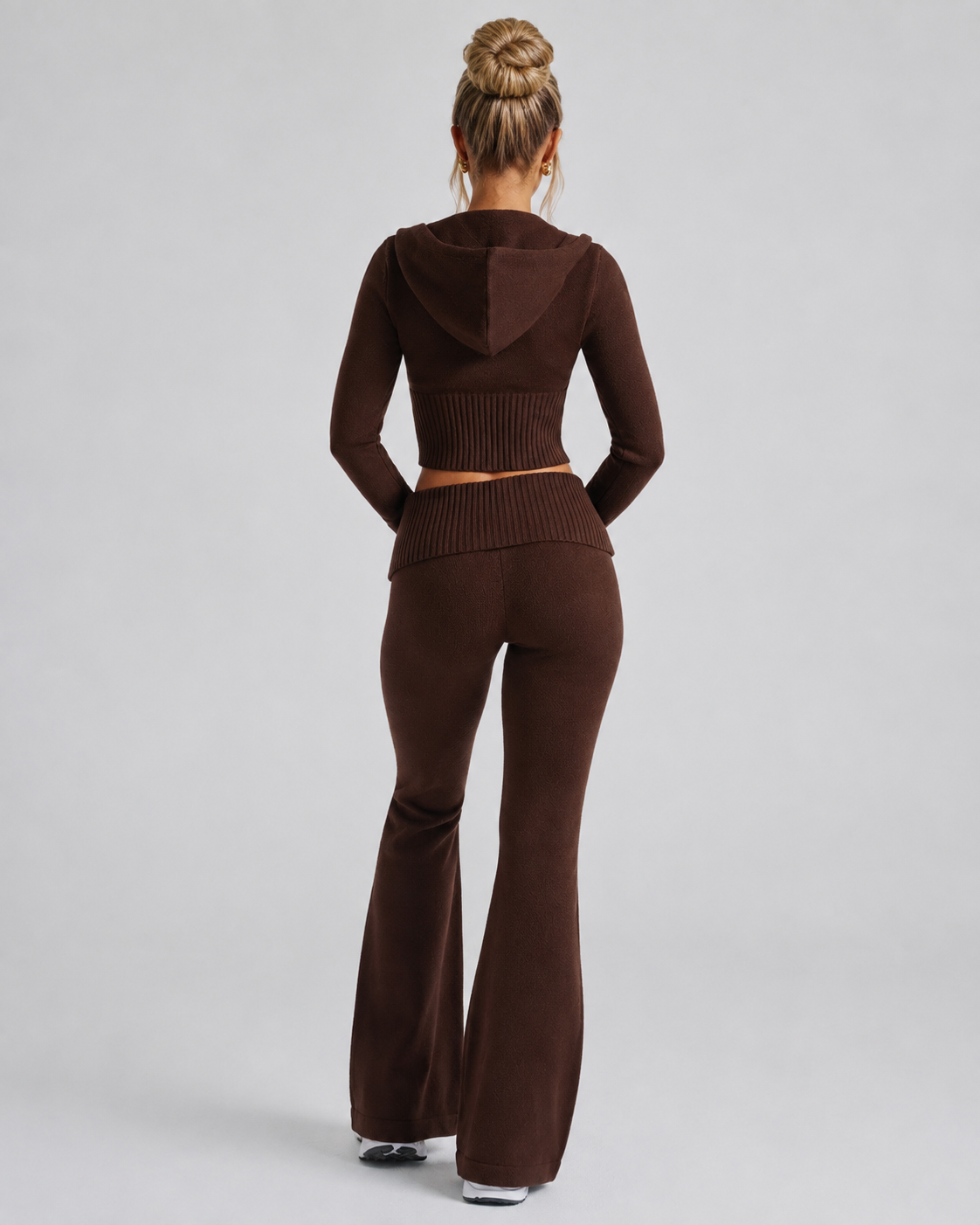 PANTALON DE PUNTO CHOCOLATE
