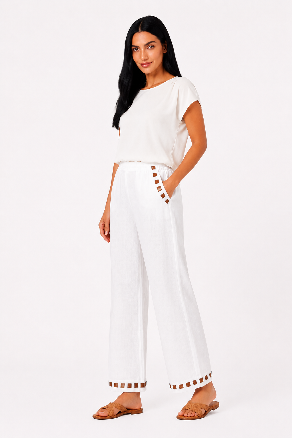 Pantalón Lino Chic | Corte relajado