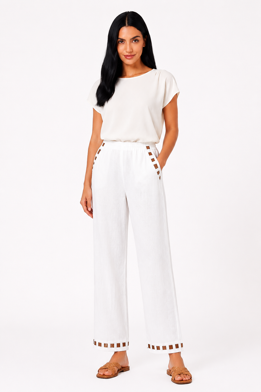 Pantalón Lino Chic | Corte relajado
