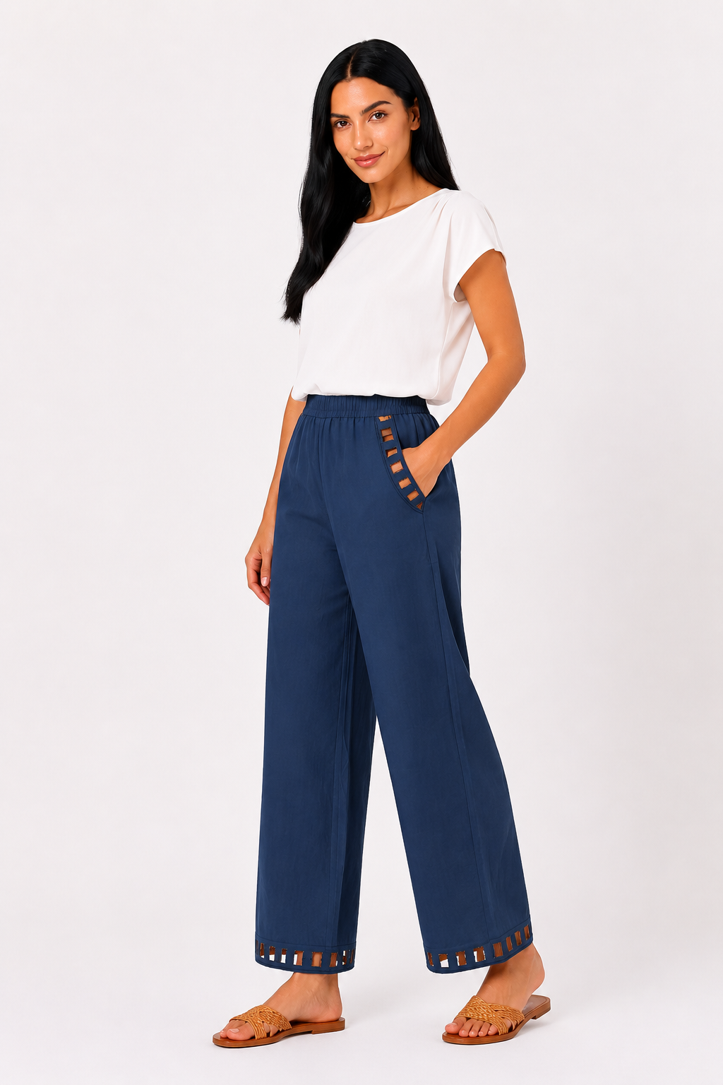 Pantalón Lino Chic | Corte relajado