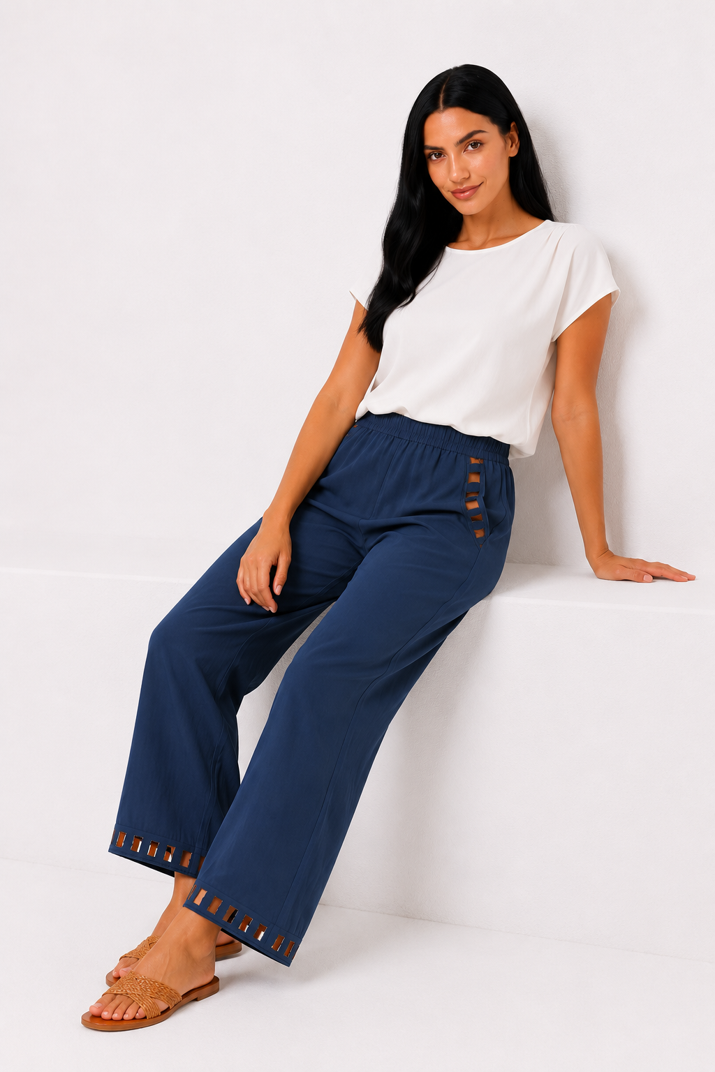 Pantalón Lino Chic | Corte relajado