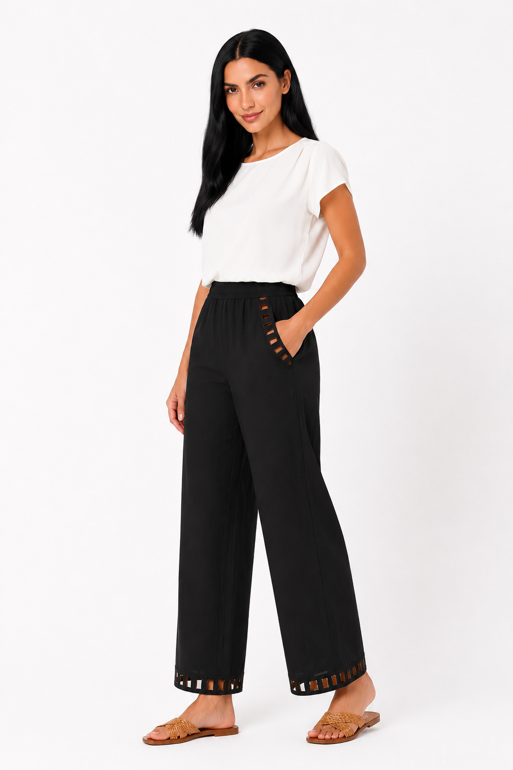 Pantalón Lino Chic | Corte relajado