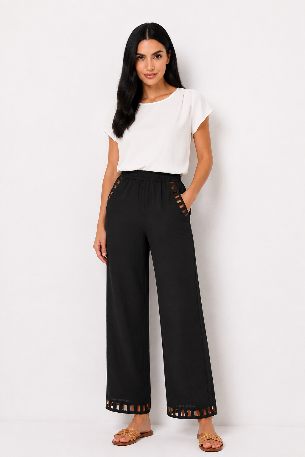 Pantalón Lino Chic | Corte relajado
