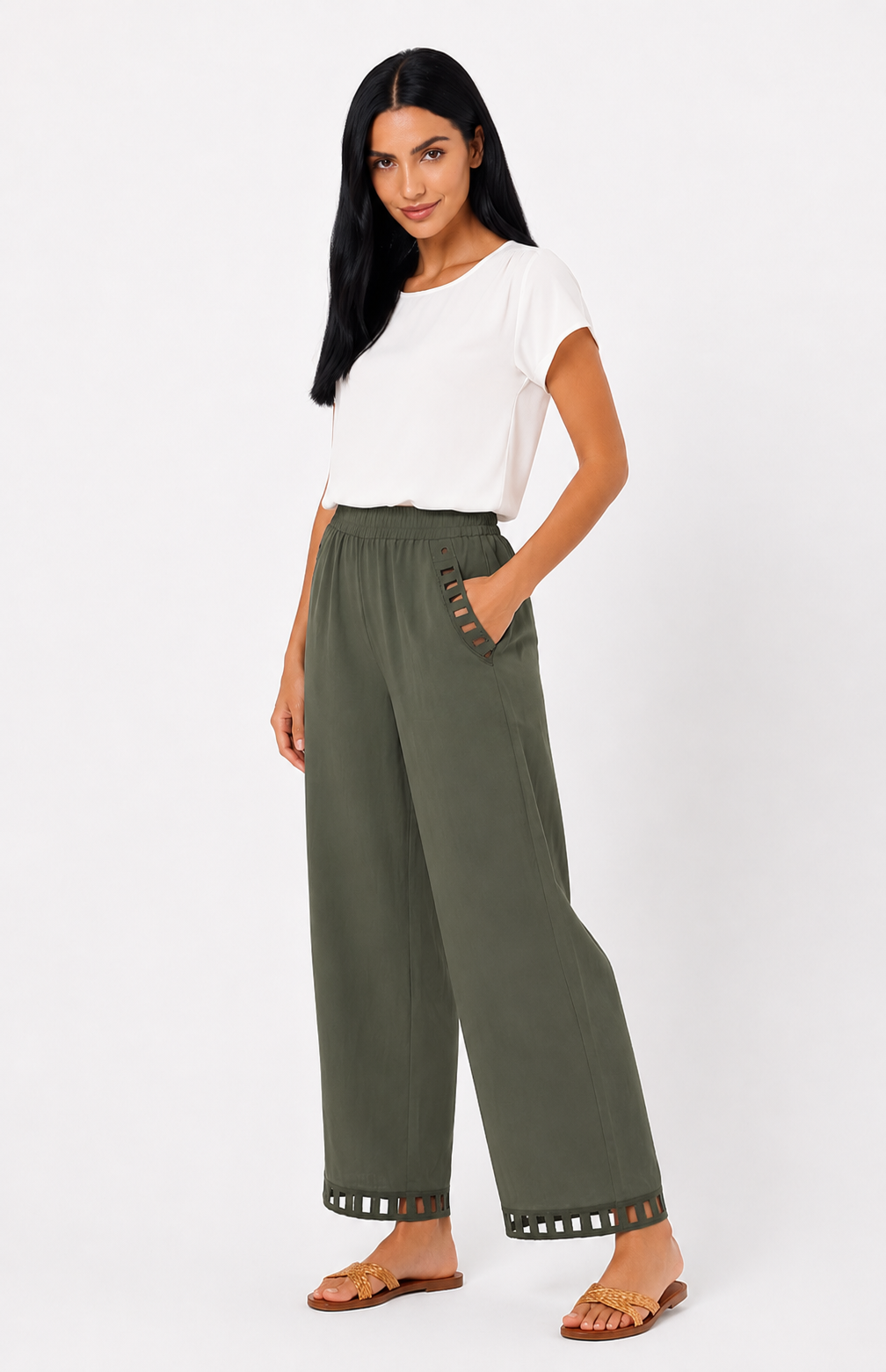 Pantalón Lino Chic | Corte relajado
