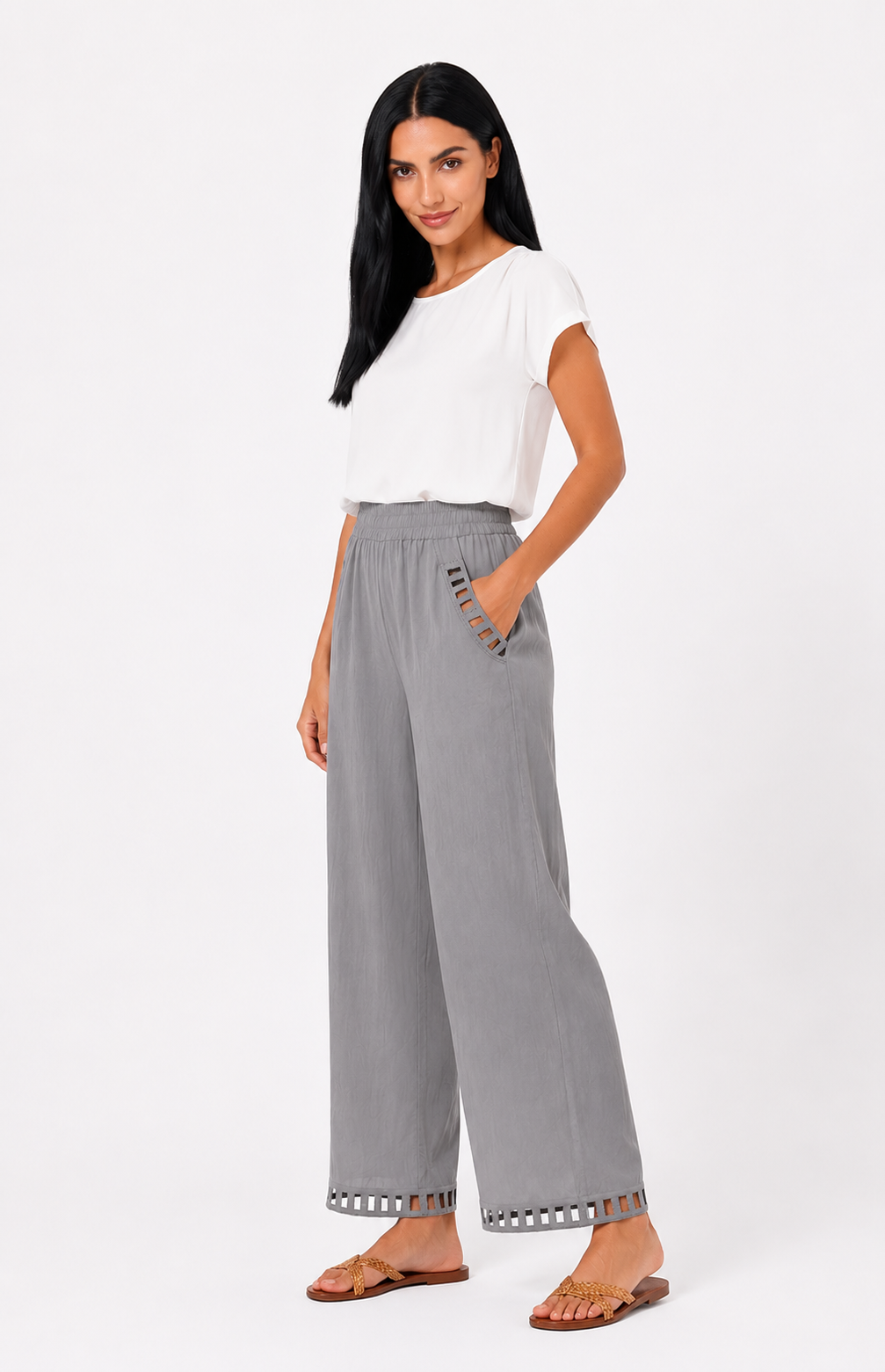 Pantalón Lino Chic | Corte relajado