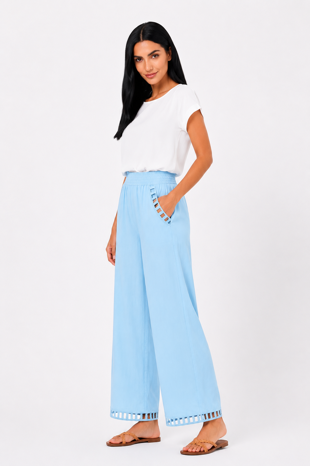 Pantalón Lino Chic | Corte relajado