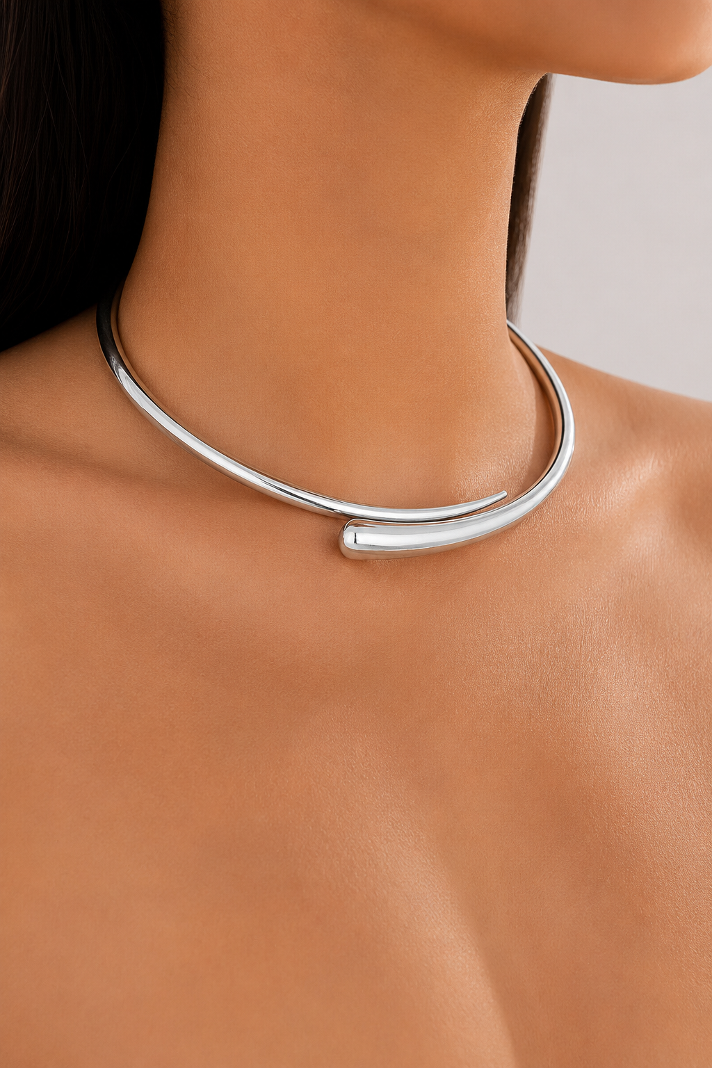 Collar Gota | Diseño escultural