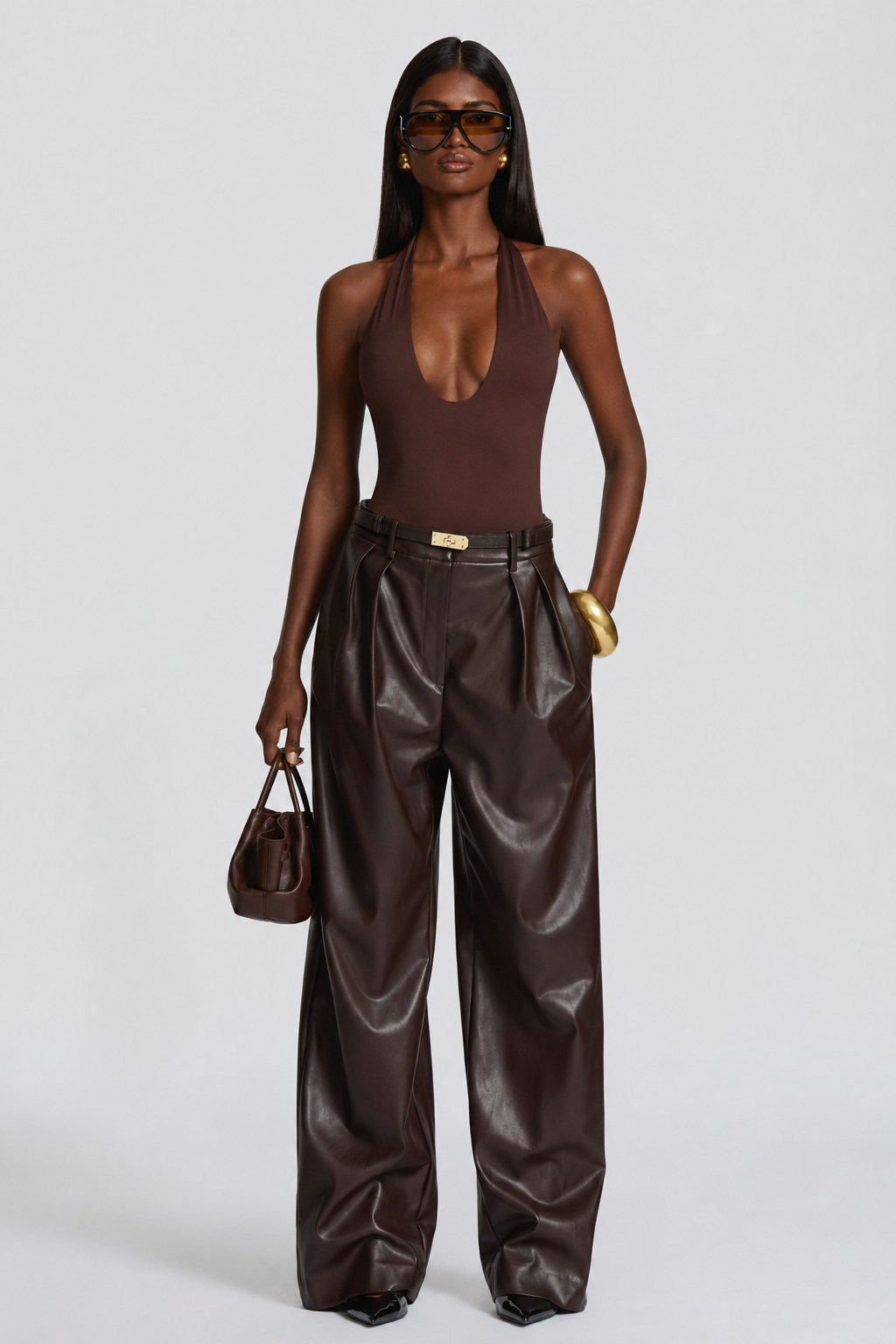 PANTALON DE POLIPIEL CIRUELA
