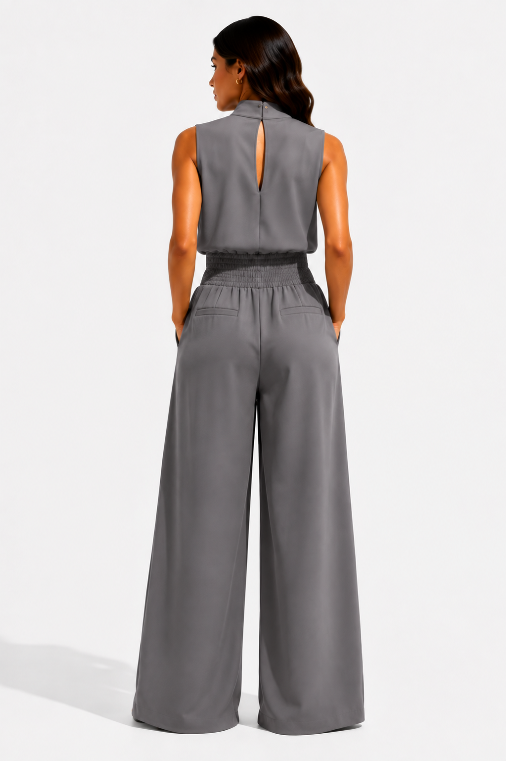 CONJUNTO DE TOP Y PANTALON ANCHO