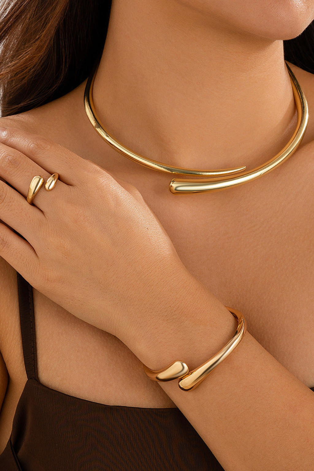 Collar Gota | Diseño escultural
