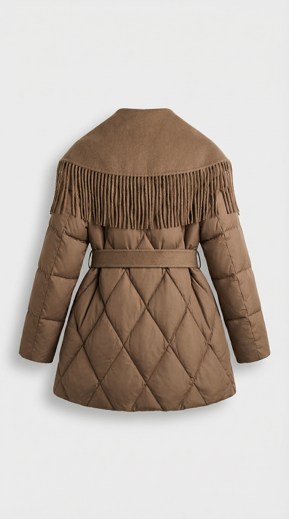 CHAQUETA HIBRIDA DE LANA Y PLUMON