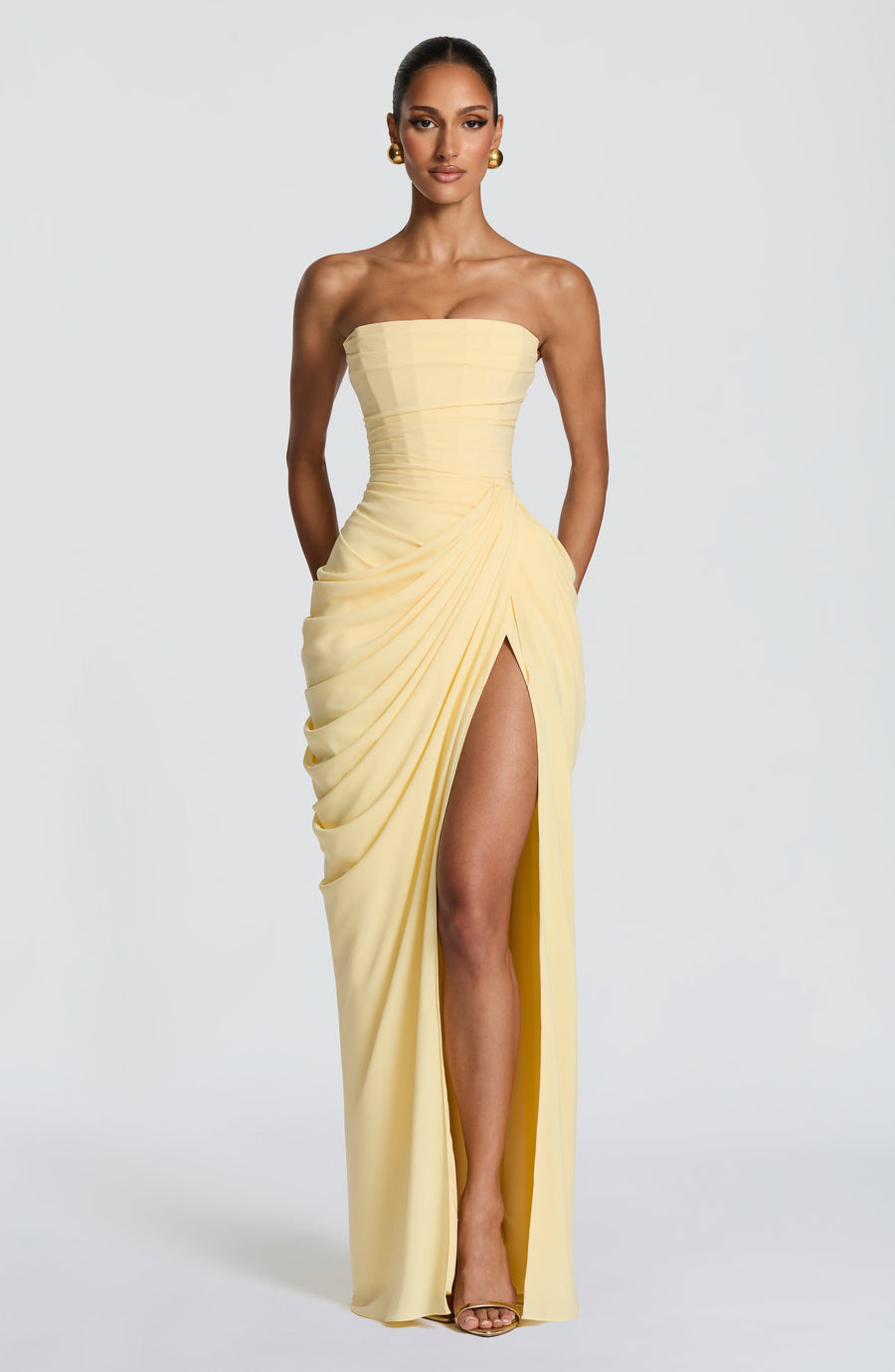 Vestido Lola en amarillo