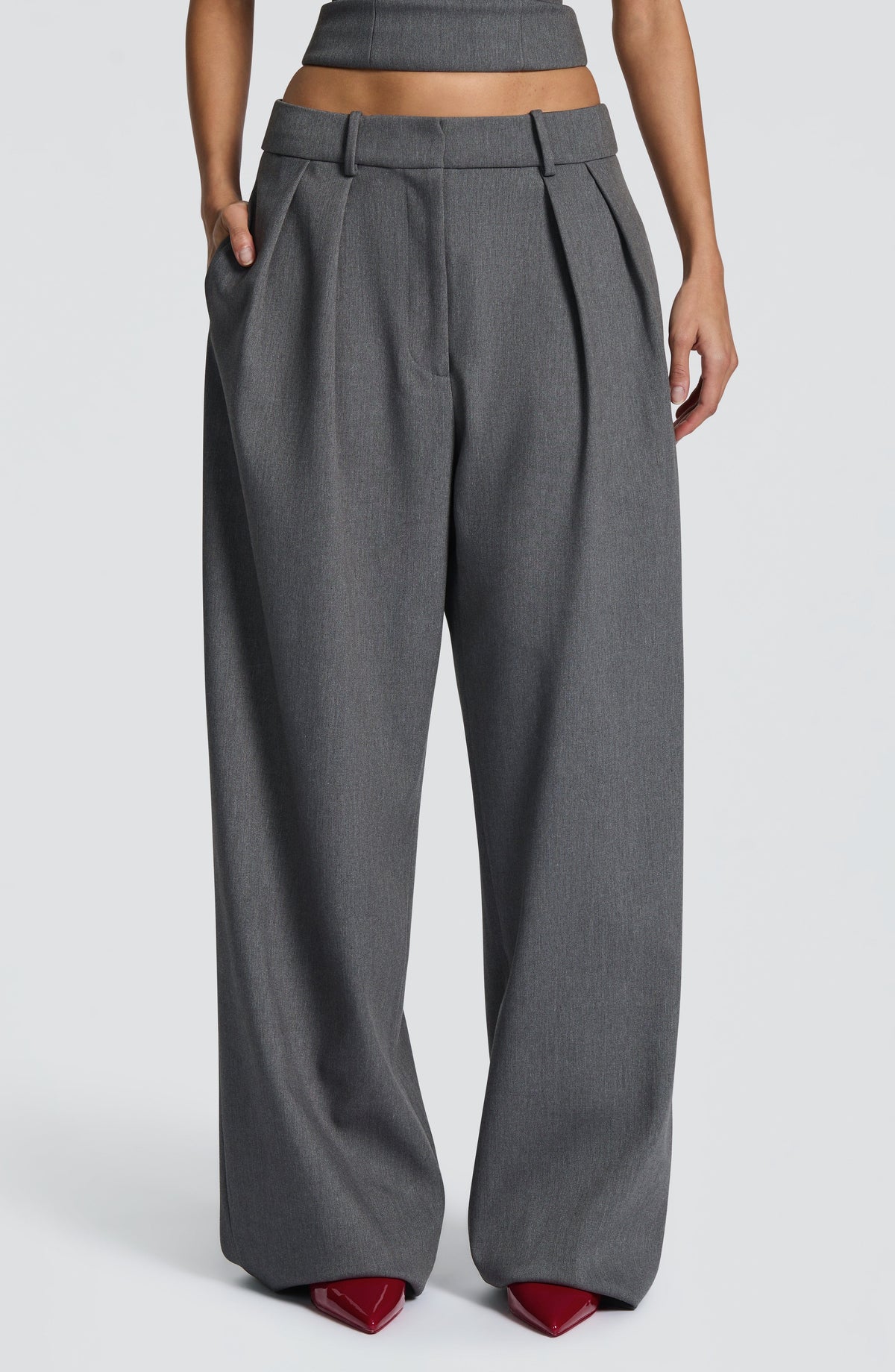PANTALON DE SASTRE GRIS