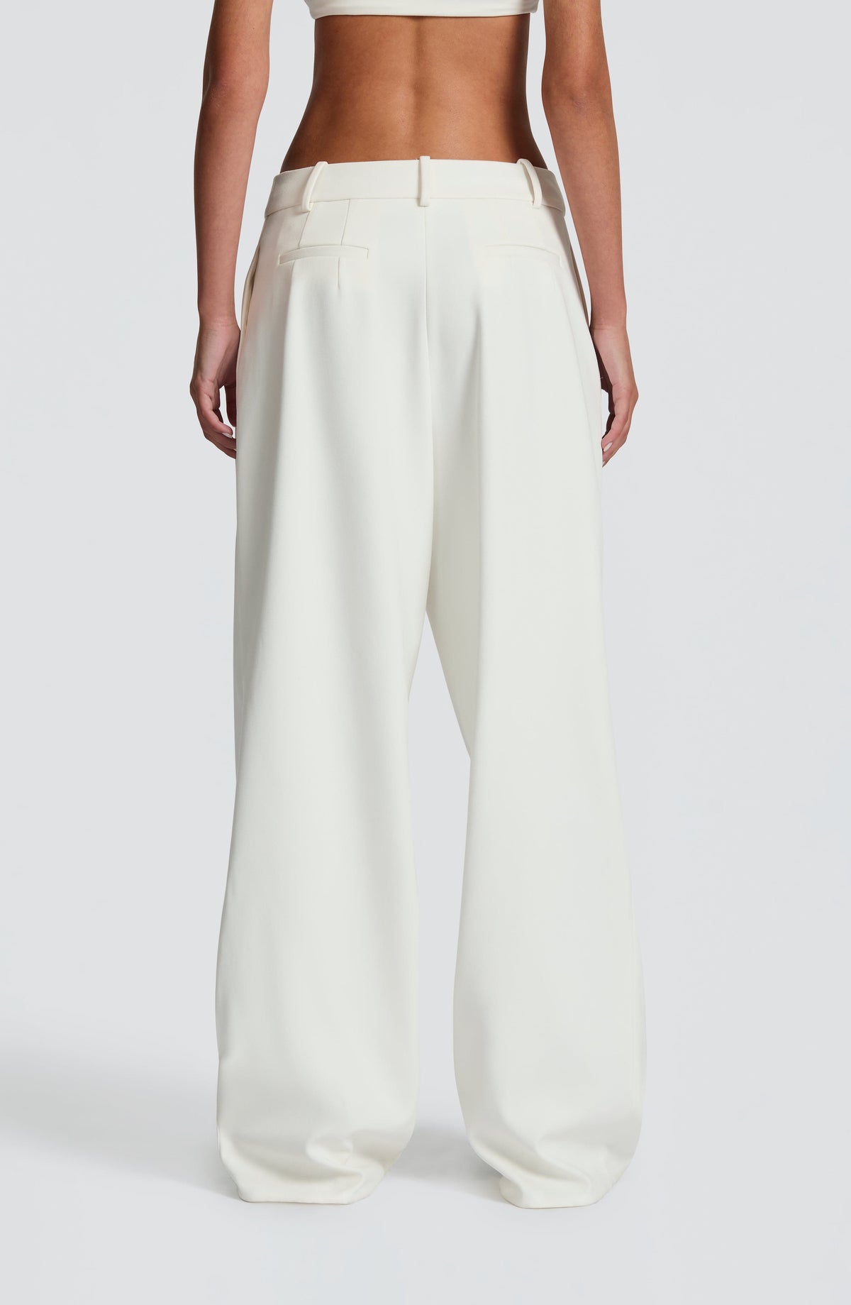 PANTALON DE SASTRE MARFIL