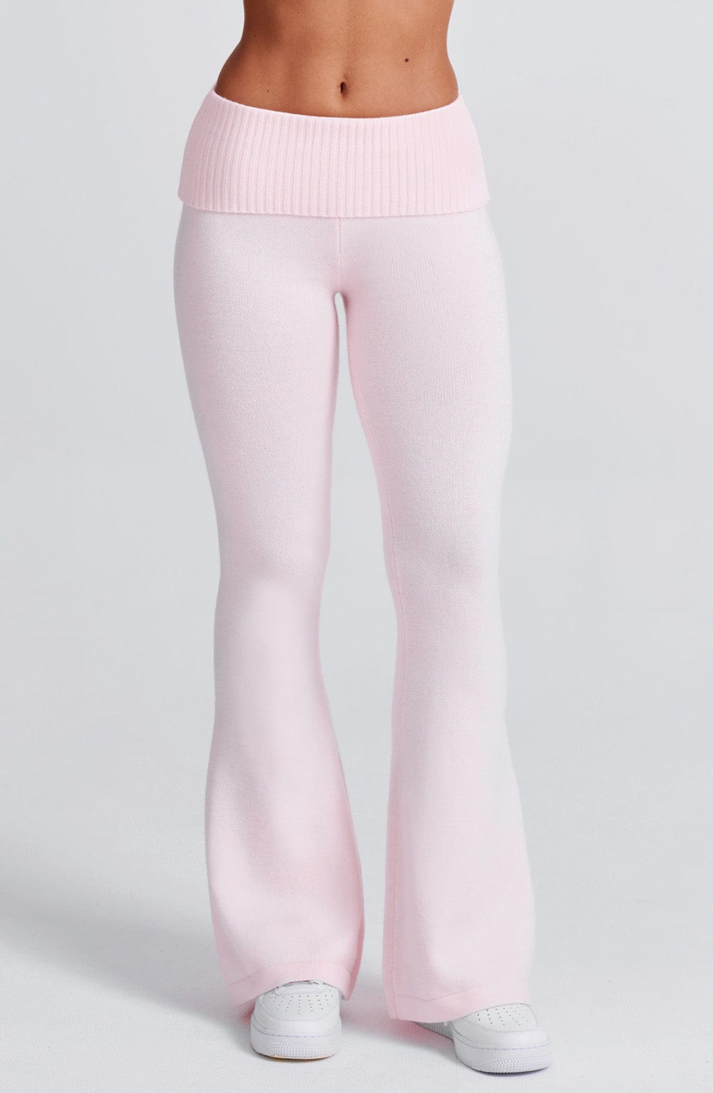 PANTALON DE PUNTO ROSA