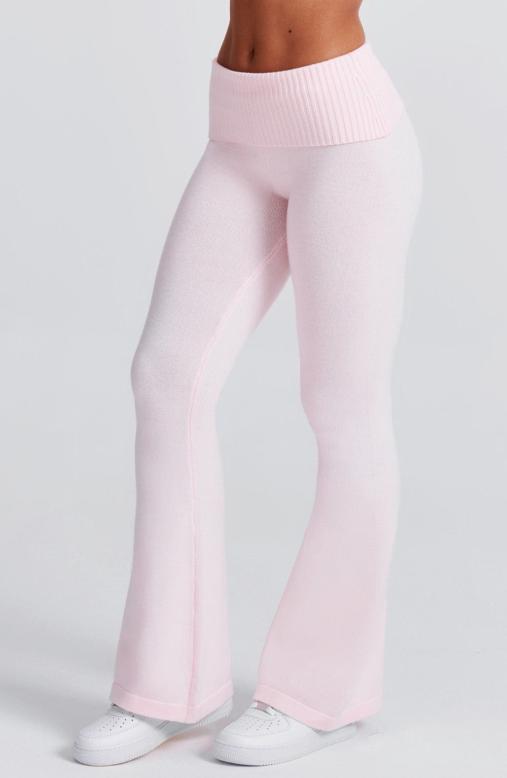 PANTALON DE PUNTO ROSA
