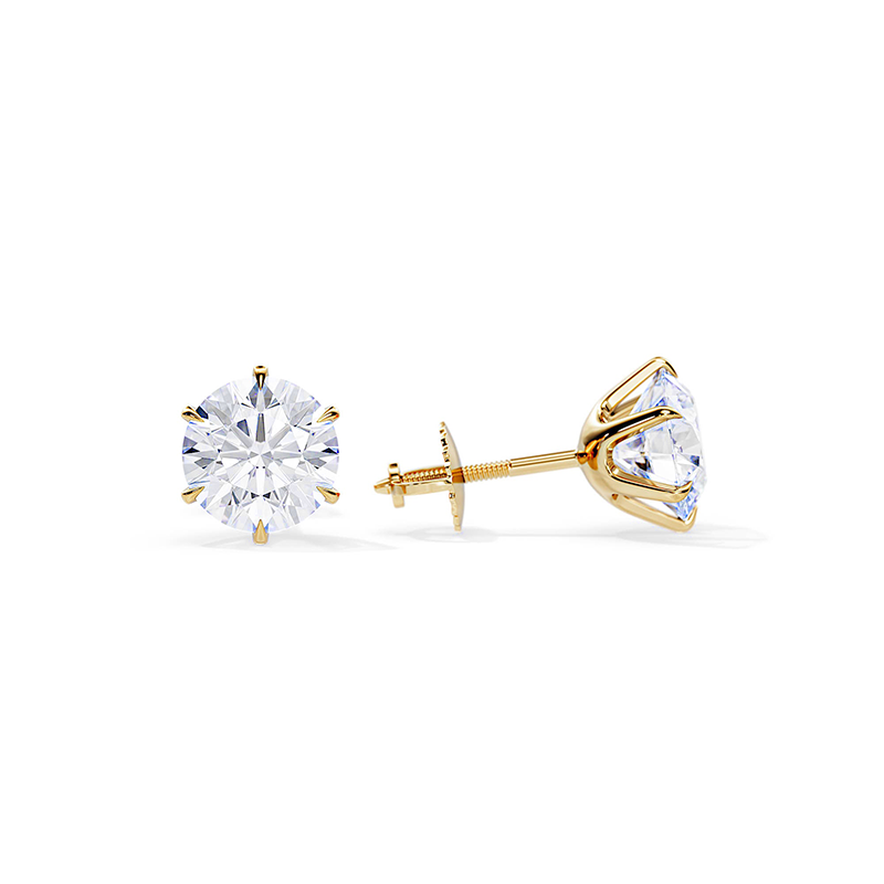 Pendientes chic en oro blanco Tera - dorado
